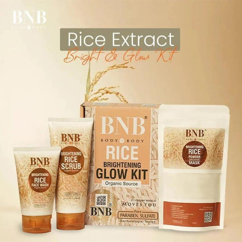 Rice Extract Facial Kit For Bright & Glowing Skin