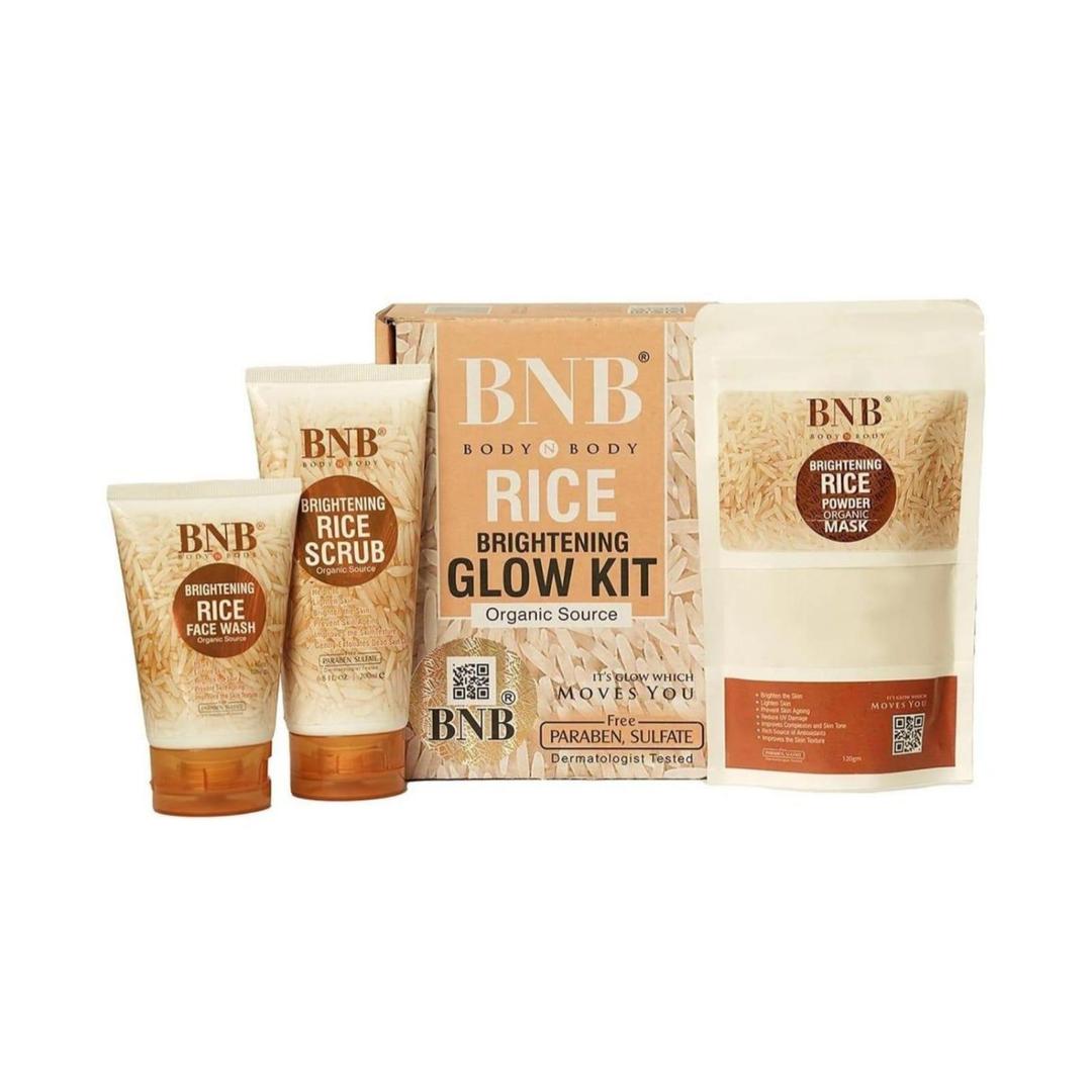 Rice Extract Facial Kit For Bright & Glowing Skin